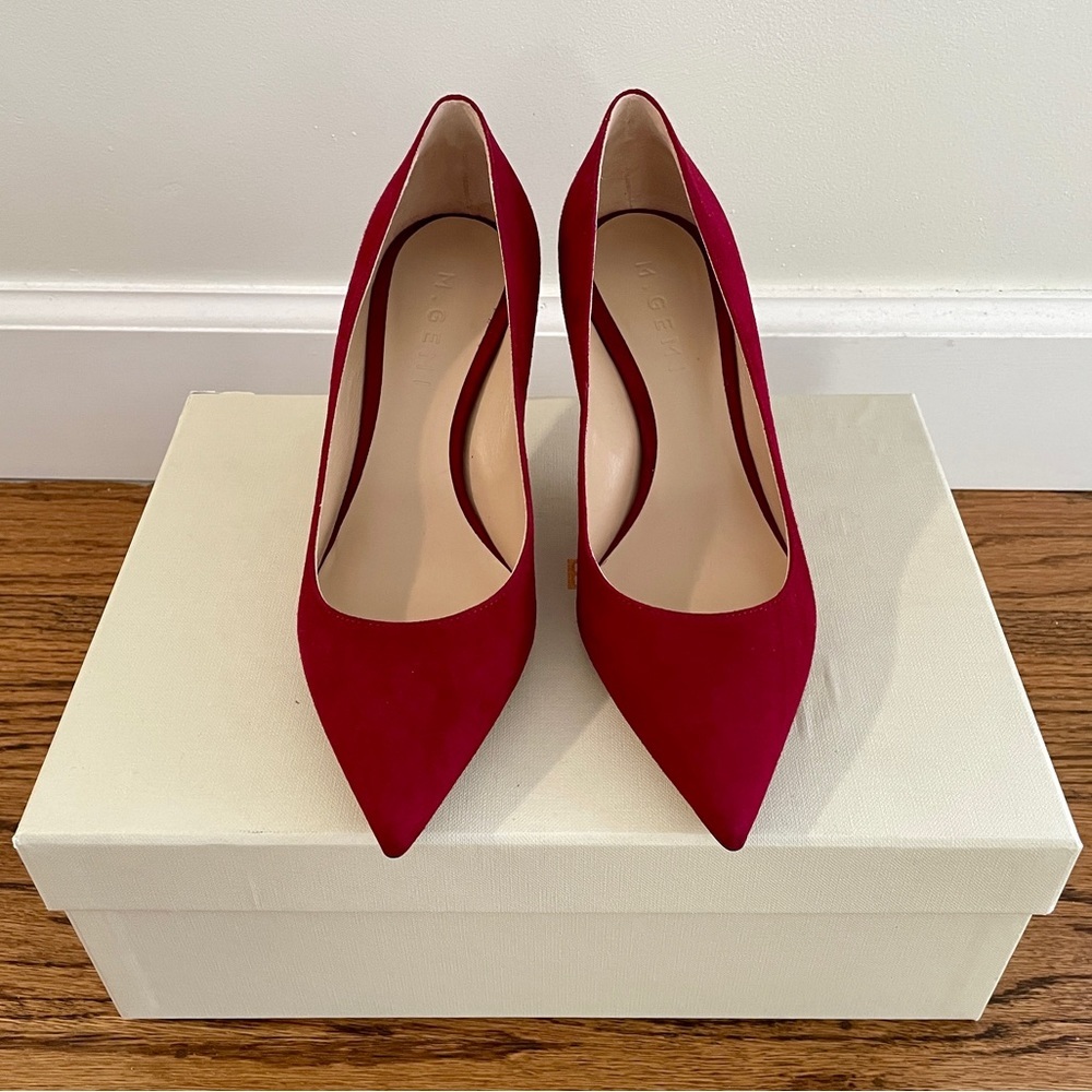 NEW M.Gemi The Esatto 70mm Burgundy Size 35 (US 5)